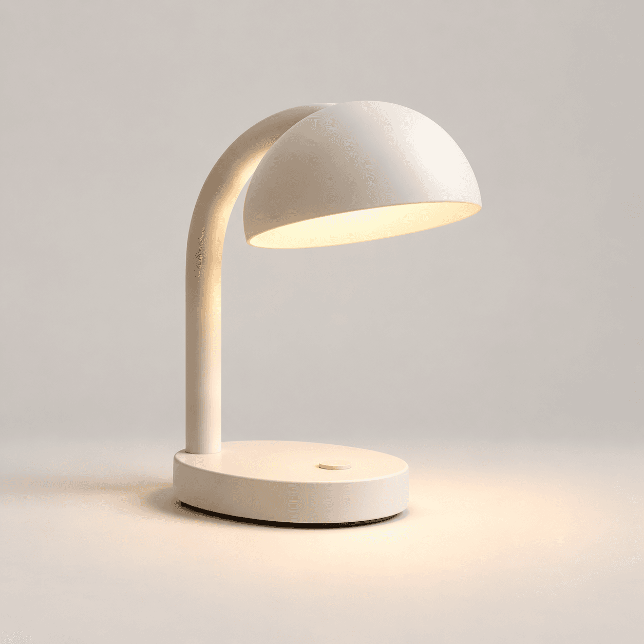 Warm-white Arc Desk Lamp